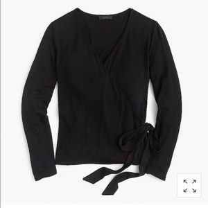 JCrew Wrap and Tie Top